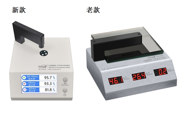 新老款LS108H光學(xué)透過率測(cè)量?jī)x